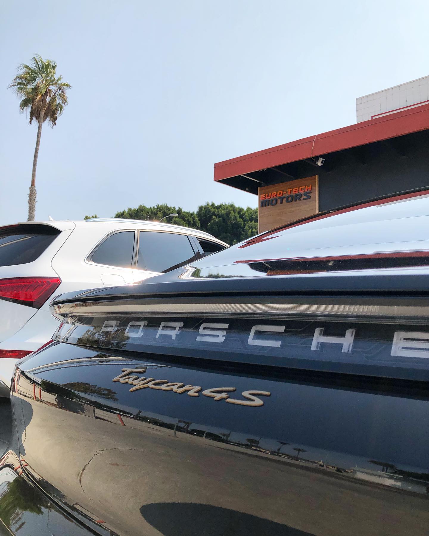 The future is here! #Taycan4S #Porsche