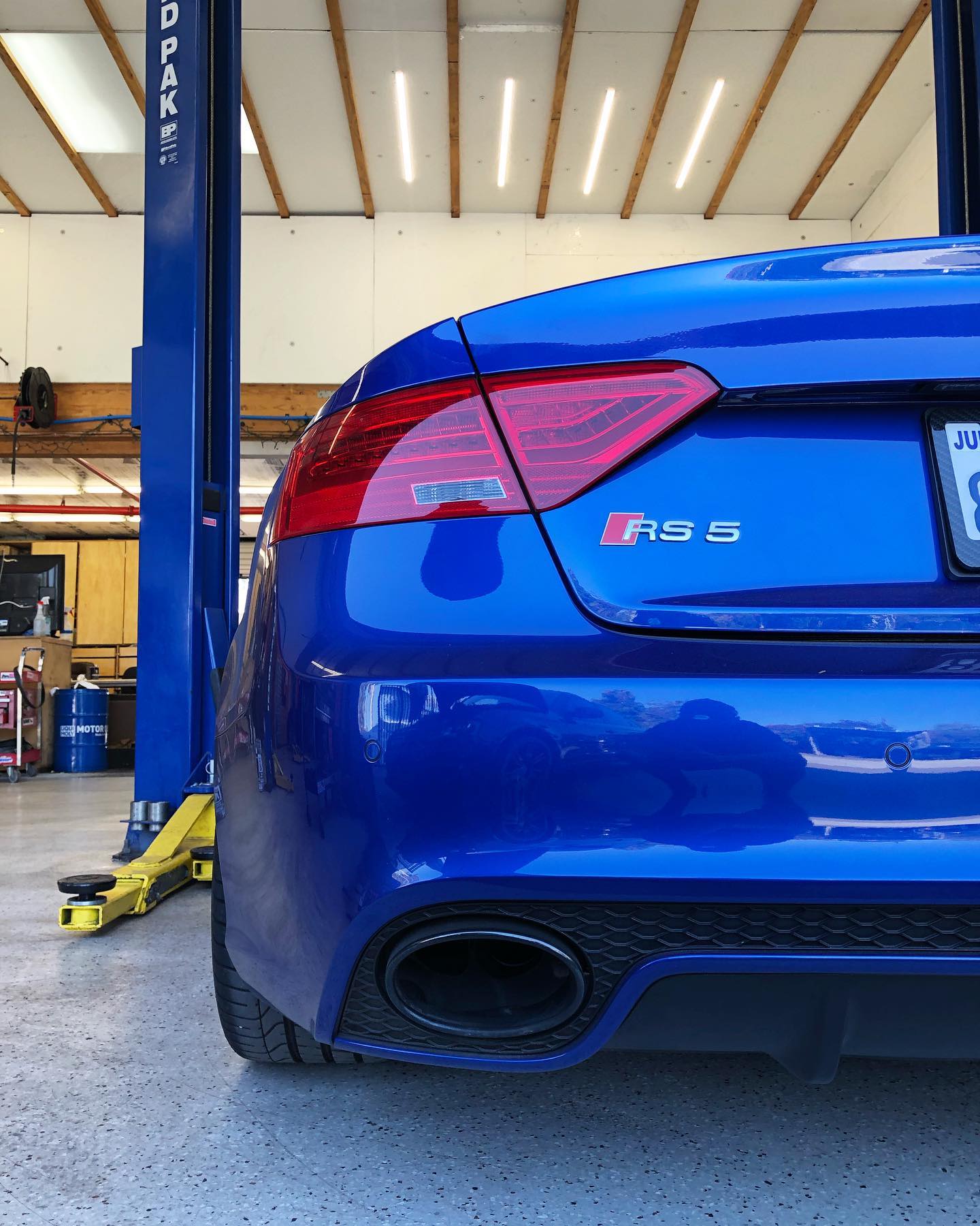 This beast ? #AudiRS5 #CulverCity #Autorepair